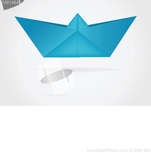 Image of  paper ship