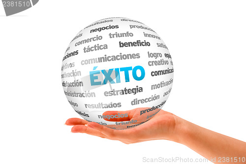 Image of Success Word Sphere (In Spanish)