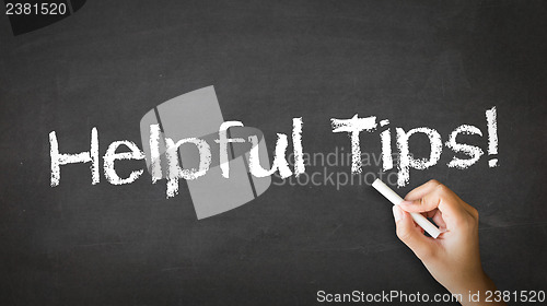 Image of Helpful Tips Chalk Illustration