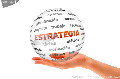 Image of Strategy Word Sphere (In Spanish)