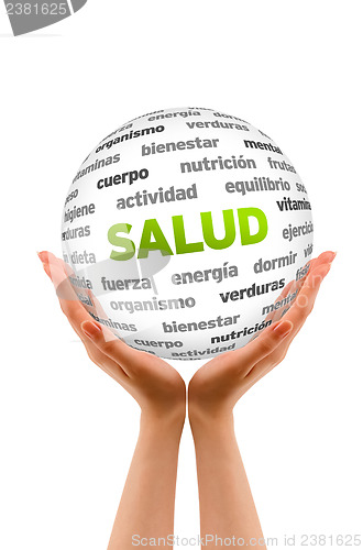 Image of Health Word Sphere (In Spanish)