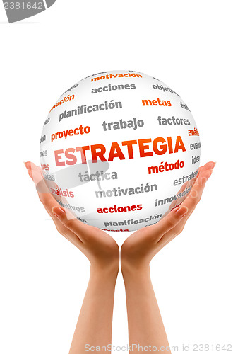 Image of Strategy Word Sphere (In Spanish)