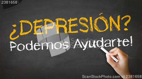 Image of Depression we can help (In Spanish)