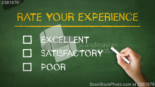 Image of Rate Your Experience