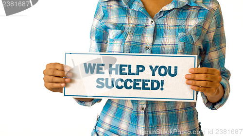 Image of We Help You Succeed