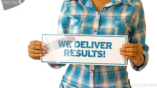 Image of We Deliver Results