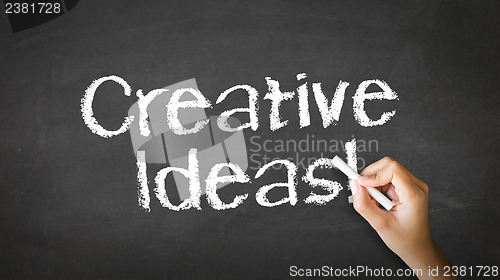 Image of Creative ideas Chalk Illustration