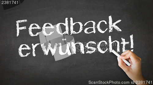 Image of We Want Your Feedback (In German)