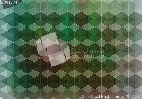 Image of Kaleidoscope geometric pattern. Vector background.