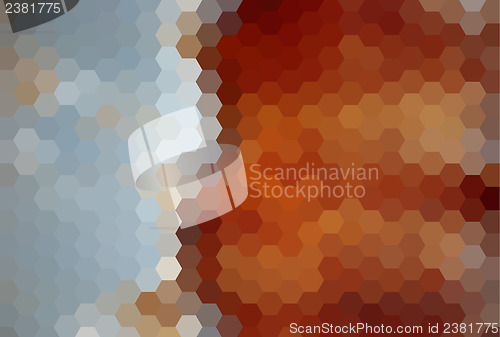 Image of Kaleidoscope geometric pattern. Vector background.