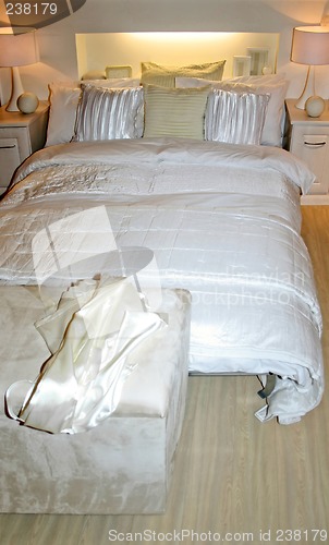 Image of White bed