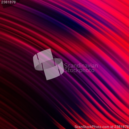 Image of Red smooth twist light lines. EPS 10