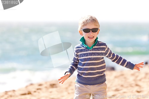 Image of boy at the beach