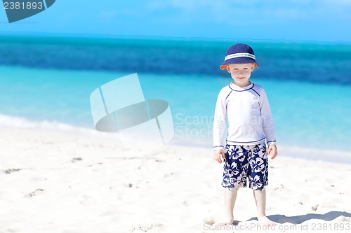 Image of boy at the beach