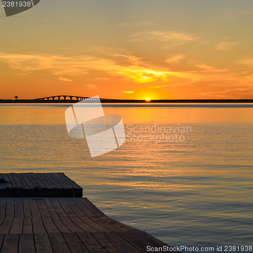 Image of Sunset at bridge
