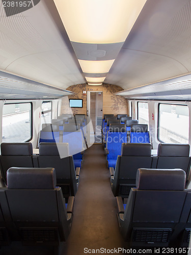 Image of Modern dutch train coupe
