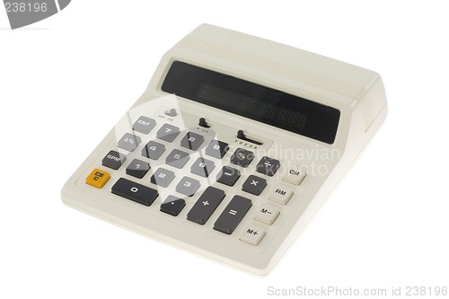 Image of Old fashioned calculator

