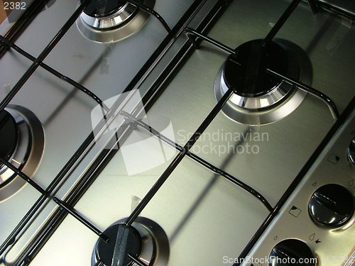 Image of stove hob