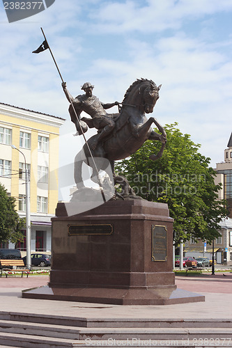 Image of Equestrian statue of St. George