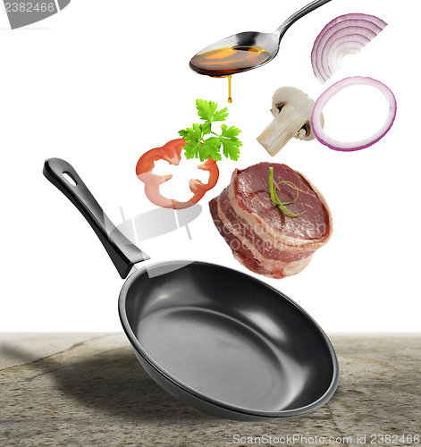 Image of Steak Cooking Ingredients
