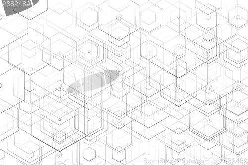 Image of Abstract technology background.