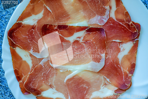 Image of ham of Switzerland