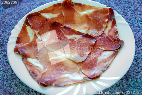 Image of ham of Switzerland