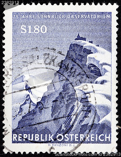 Image of Sonnblick Observatory Stamp