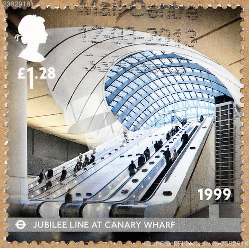 Image of Canary Wharf Stamp