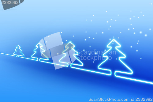 Image of x-mas electric background