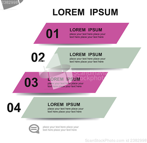 Image of Modern design element template