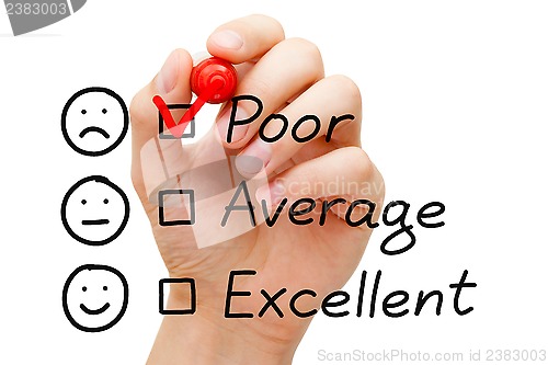 Image of Poor Customer Service Evaluation Form