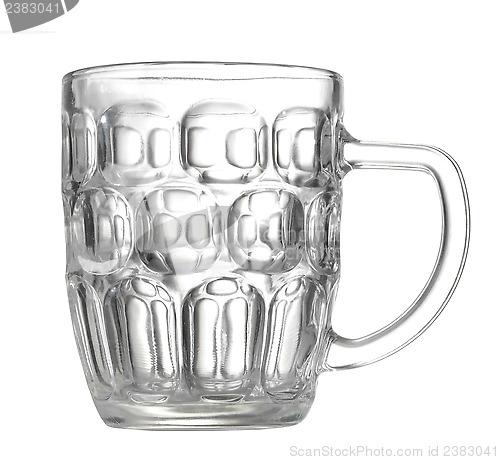 Image of empty beer mug 