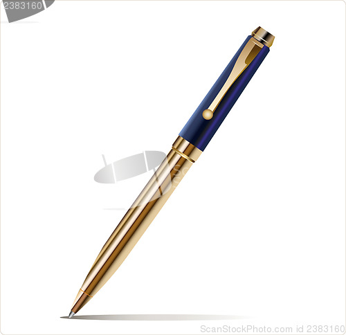 Image of Pen isolated on the white background