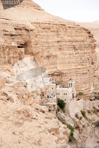 Image of Saint George monastery in judean desert
