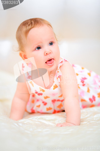 Image of one years old baby girl