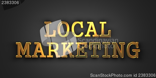 Image of Local Marketing. Business Concept.