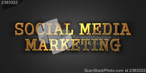 Image of Social Medi Marketing. Business Concept.