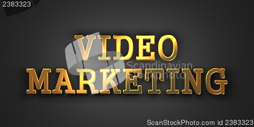 Image of Video Marketing. Business Concept.