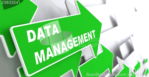 Image of Data Management. Internet Concept.