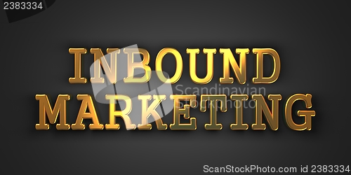 Image of Inbound Marketing. Business Concept.