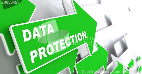 Image of Data Protection. Security Concept.