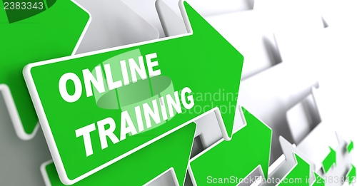 Image of Online Training. Education Concept.