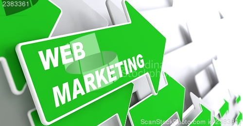 Image of Web Marketing. Internet Concept.