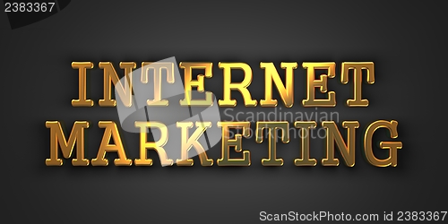 Image of Internet Marketing. Business Concept.