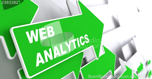 Image of Web Analytics. Technology Concept.