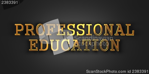 Image of Professional Education. Business Concept.