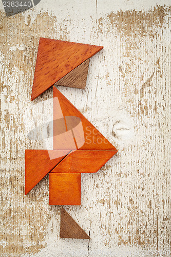 Image of tangram fat man