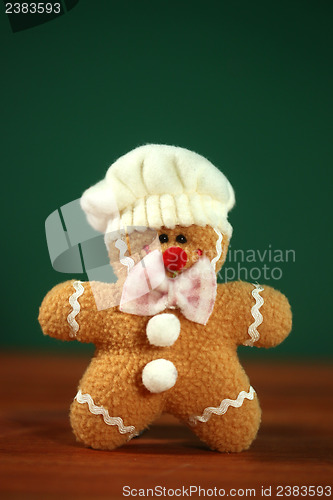 Image of Stuffed Homemade Gingerbread Christmas Man