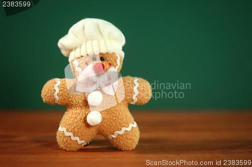 Image of Stuffed Homemade Gingerbread Christmas Man